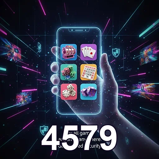 Mobile player enjoying fast cashouts at 4579 App
